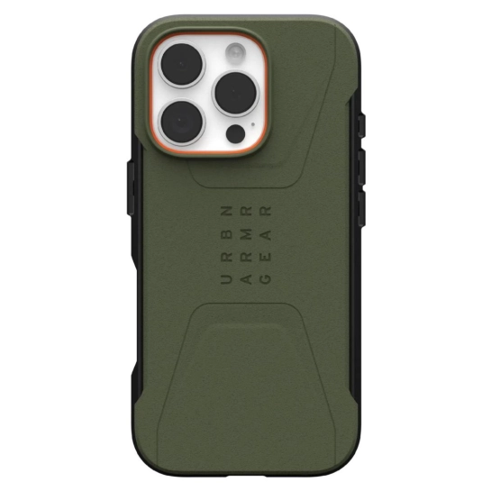Чохол UAG Civilian Magsafe for iPhone 16 Pro Olive Drab