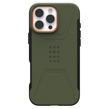 Чохол UAG Civilian Magsafe for iPhone 16 Pro Max Olive Drab - цена, характеристики, отзывы, рассрочка, фото 1