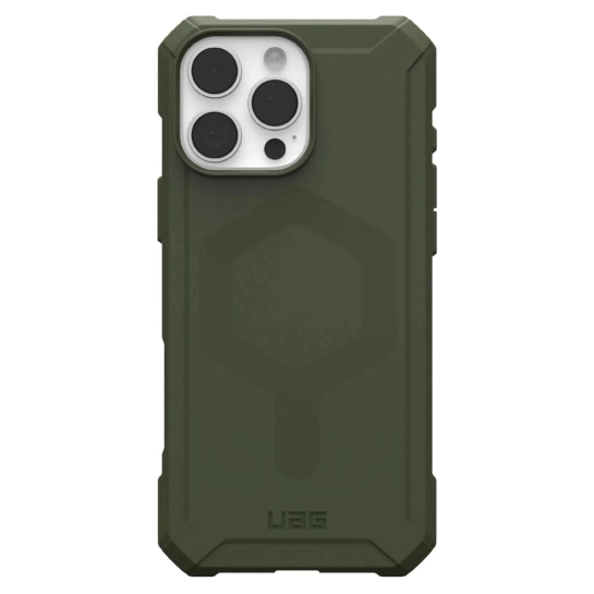 Чехол UAG Essential Armor Magsafe for iPhone 16 Pro Max Olive Drab