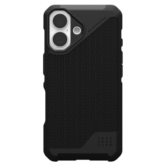 Чохол UAG Metropolis LT Magsafe для iPhone 16 Kevlar Black