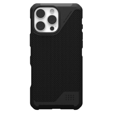 Чохол UAG Metropolis LT Magsafe для iPhone 16 Pro Max Kevlar Black - цена, характеристики, отзывы, рассрочка, фото 1