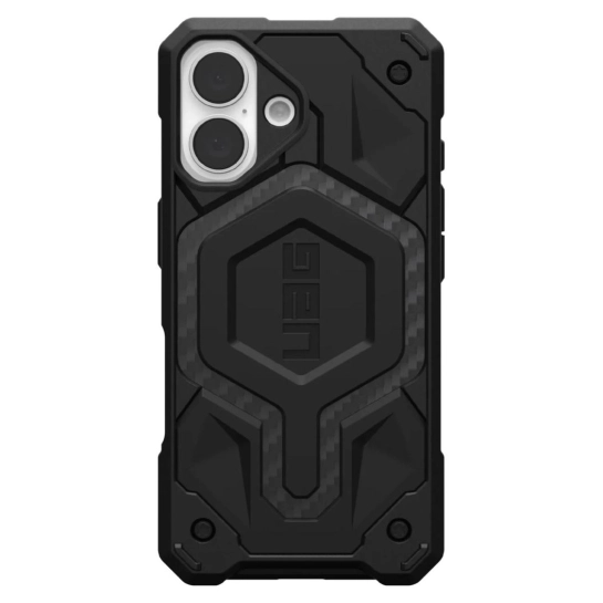 Чохол UAG Monarch Pro Magsafe для iPhone 16 Carbon Fiber