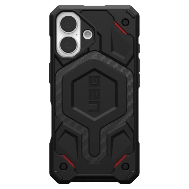 Чохол UAG Monarch Pro Magsafe для iPhone 16 Kevlar Black - цена, характеристики, отзывы, рассрочка, фото 1