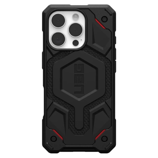 Чохол UAG Monarch Pro Magsafe для iPhone 16 Pro Kevlar Black