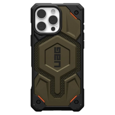 Чохол UAG Monarch Pro Magsafe для iPhone 16 Pro Max Kevlar Element Green - цена, характеристики, отзывы, рассрочка, фото 1