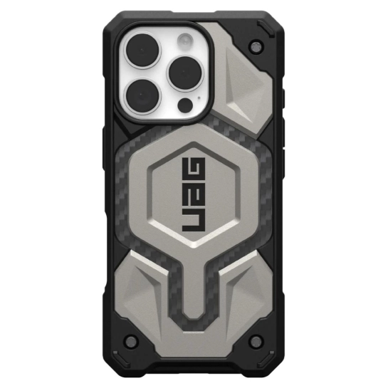 Чохол UAG Monarch Pro Magsafe для iPhone 16 Pro Titanium