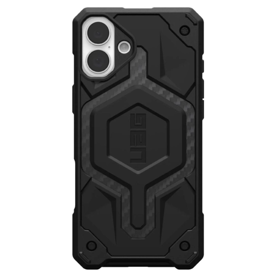 Чохол UAG Monarch для iPhone 16 Carbon Fiber