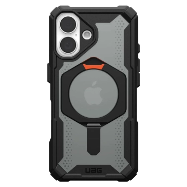 Чехол UAG Plasma XTE MagSafe for iPhone 16 Black/Orange - цена, характеристики, отзывы, рассрочка, фото 1