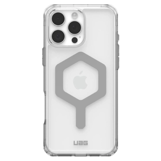 Чехол UAG Plyo Magsafe for iPhone 16 Pro Max Ice/Silver