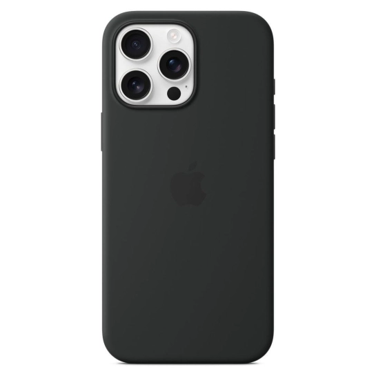 Чохол Apple Silicone Case with MagSafe for iPhone 16 Pro Max Black