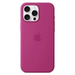 Чохол Apple Silicone Case with MagSafe for iPhone 16 Pro Max Fuchsia