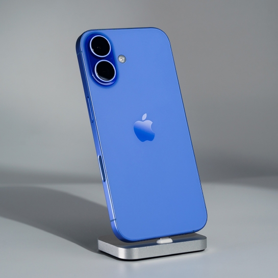 Б/У Apple iPhone 16 Plus 128 Gb Ultramarine Global (Идеальное) - цена, характеристики, отзывы, рассрочка, фото 1