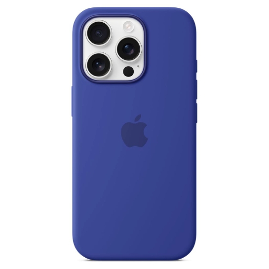 Чехол Apple Silicone Case with MagSafe for iPhone 16 Pro Ultramarine - цена, характеристики, отзывы, рассрочка, фото 1
