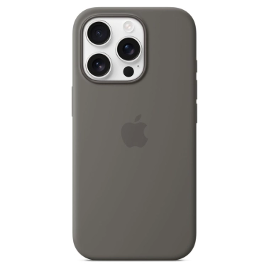 Чохол Apple Silicone Case with MagSafe for iPhone 16 Pro Stone Gray - цена, характеристики, отзывы, рассрочка, фото 1