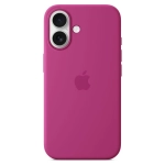 Чохол Apple Silicone Case with MagSafe for iPhone 16 Fuchsia