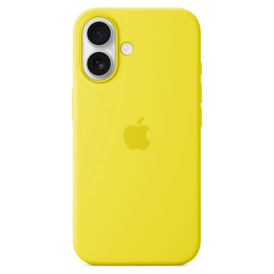 Чохол Apple Silicone Case with MagSafe for iPhone 16 Star Fruit