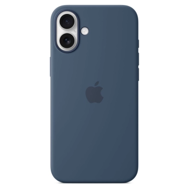 Чохол Apple Silicone Case with MagSafe for iPhone 16 Plus Denim - цена, характеристики, отзывы, рассрочка, фото 1