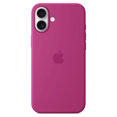 Чохол Apple Silicone Case with MagSafe for iPhone 16 Plus Fuchsia - цена, характеристики, отзывы, рассрочка, фото 1