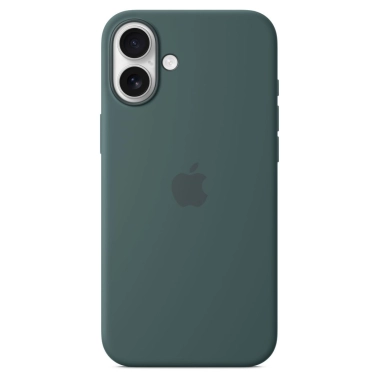 Чохол Apple Silicone Case with MagSafe for iPhone 16 Plus Lake Green - цена, характеристики, отзывы, рассрочка, фото 1