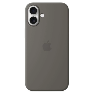 Чехол Apple Silicone Case with MagSafe for iPhone 16 Plus Stone Gray - цена, характеристики, отзывы, рассрочка, фото 1