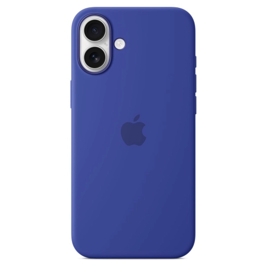 Чохол Apple Silicone Case with MagSafe for iPhone 16 Plus Ultramarine