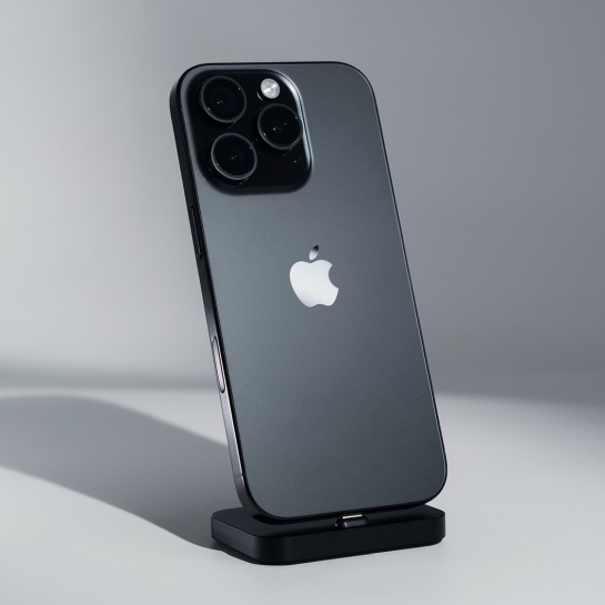 Б/В Apple iPhone 16 Pro 1 TB Black Titanium eSim (Хороший) - ціна, характеристики, відгуки, розстрочка, фото 1