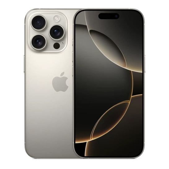 Б/В Apple iPhone 16 Pro Max 256 Gb Natural Titanium eSim (Ідеальний) - ціна, характеристики, відгуки, розстрочка, фото 1