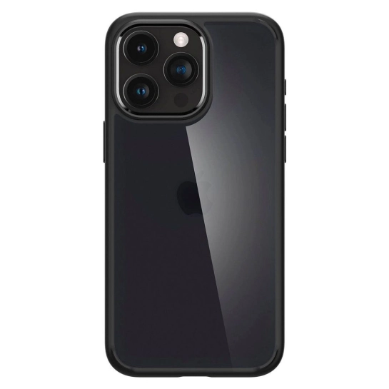 Чохол Spigen Ultra Hybrid Case for iPhone 15 Pro Frost Black