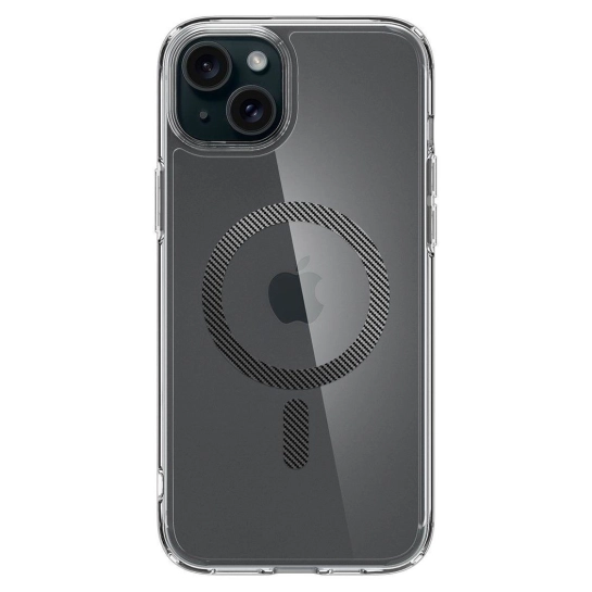 Чехол Spigen Ultra Hybrid Case with MagFit for iPhone 15 Carbon Fiber