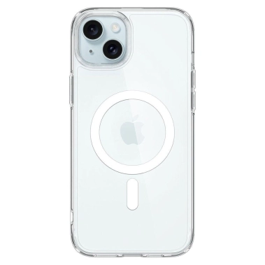 Чехол Spigen Ultra Hybrid Case with MagFit for iPhone 15 White - цена, характеристики, отзывы, рассрочка, фото 1