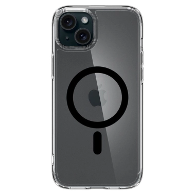 Чехол Spigen Ultra Hybrid Case with MagFit for iPhone 15 Plus Black - цена, характеристики, отзывы, рассрочка, фото 1