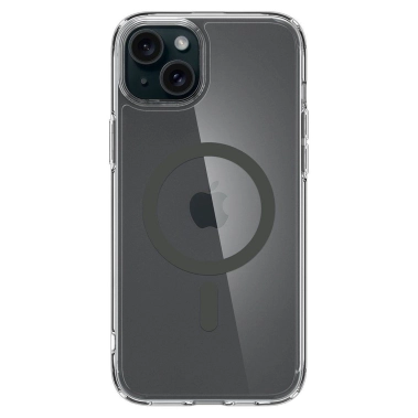 Чехол Spigen Ultra Hybrid Case with MagFit for iPhone 15 Plus Graphite - цена, характеристики, отзывы, рассрочка, фото 1