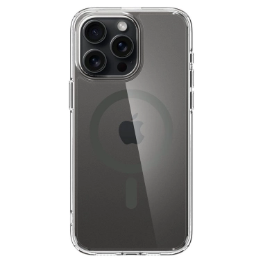 Чехол Spigen Ultra Hybrid Case with MagFit for iPhone 15 Pro Graphite - цена, характеристики, отзывы, рассрочка, фото 1