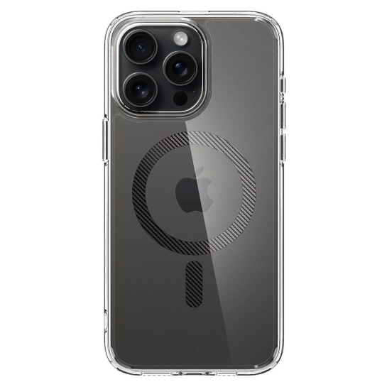 Чехол Spigen Ultra Hybrid Case with MagFit for iPhone 15 Pro Max Carbon Fiber