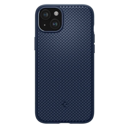 Чохол Spigen Mag Armor Case with MagFit for iPhone 15 Navy Blue
