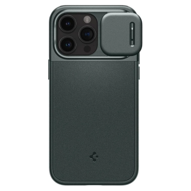Чохол Spigen Optik Armor Case with MagFit for iPhone 15 Pro Abyss Green - цена, характеристики, отзывы, рассрочка, фото 1
