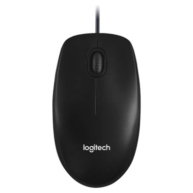 Мышь Logitech M100 USB Black (910-006652) - цена, характеристики, отзывы, рассрочка, фото 1