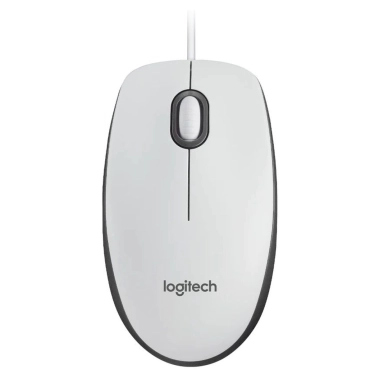 Миша Logitech M100 USB White (910-006764) - цена, характеристики, отзывы, рассрочка, фото 1