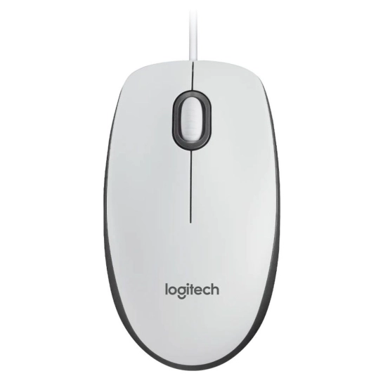 Миша Logitech M100 USB White (910-006764)