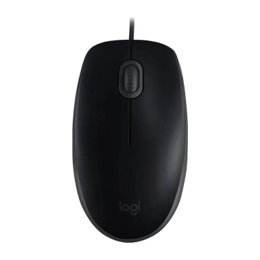 Миша Logitech B110 Silent Black (910-005508) - цена, характеристики, отзывы, рассрочка, фото 1