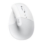 Мышь Logitech Lift Vertical Ergonomic Wireless/Bluetooth for Business Off-white (910-006496)