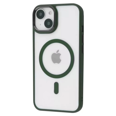 Чехол Wave Ardor Case with MagSafe for iPhone 15 Green - цена, характеристики, отзывы, рассрочка, фото 1