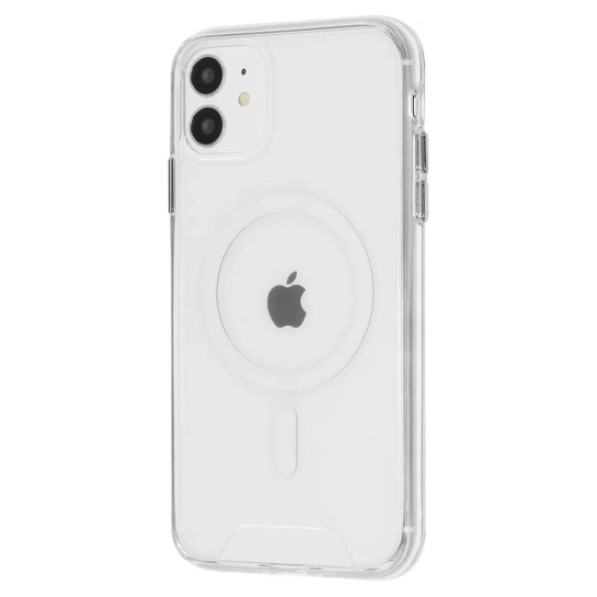 Чехол Wave Sky Case with Magnetic Ring for iPhone 11 Transparent