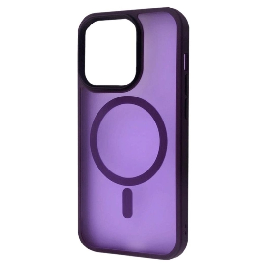 Чехол WAVE Matte Insane Case with MagSafe for iPhone 13/14 Deep Purple - цена, характеристики, отзывы, рассрочка, фото 1