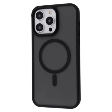 Чохол WAVE Matte Insane Case with MagSafe for iPhone 14 Pro Black - цена, характеристики, отзывы, рассрочка, фото 1