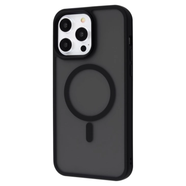 Чехол WAVE Matte Insane Case with MagSafe for iPhone 14 Pro Max Black - цена, характеристики, отзывы, рассрочка, фото 1