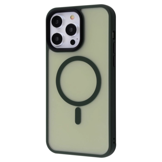 Чохол WAVE Matte Insane Case with MagSafe for iPhone 14 Pro Max Green
