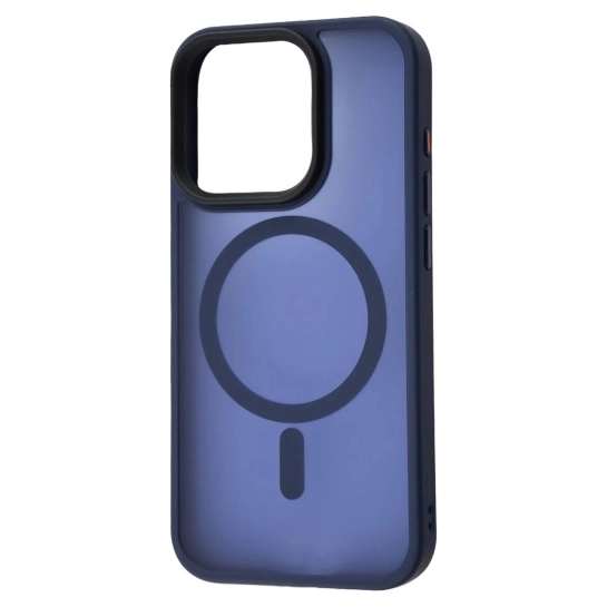 Чехол WAVE Matte Insane Case with MagSafe for iPhone 15 Midnight Blue