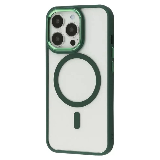 Чехол Wave Ardor Case with MagSafe for iPhone 13 Pro Max Green - цена, характеристики, отзывы, рассрочка, фото 1