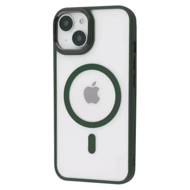 Чехол Wave Ardor Case with MagSafe for iPhone 13/14 Green - цена, характеристики, отзывы, рассрочка, фото 1